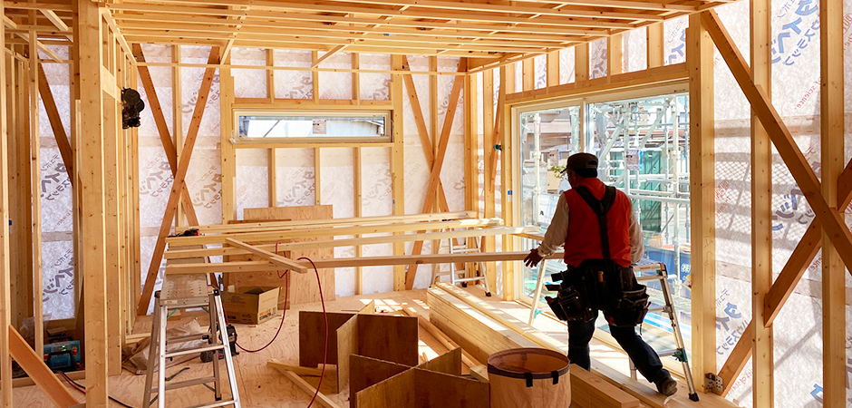 耐久性に優れた工法「木造軸組工法」で安心な住宅設計