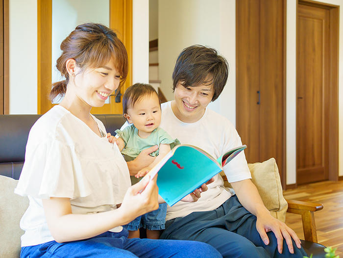 自然素材に囲まれた暮らし