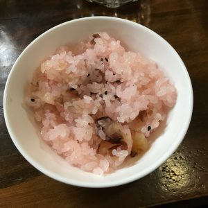北海道の赤飯：秋山