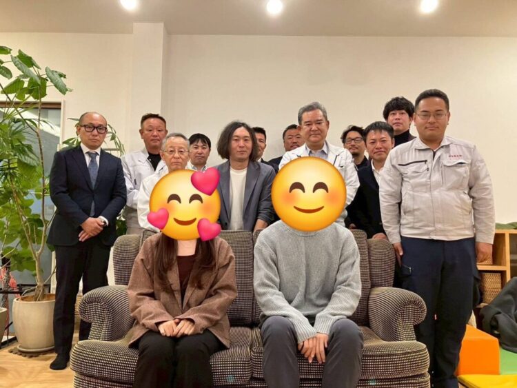 A様邸着工式　♠櫻井