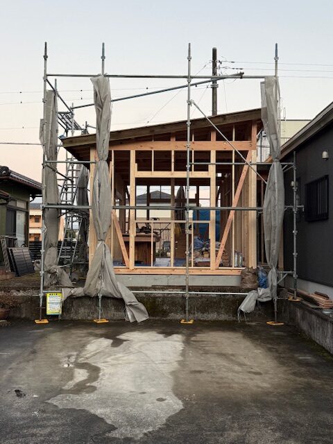 祝富士宮市E様上棟：秋山