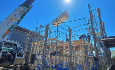 ㊗O様邸上棟　♠櫻井