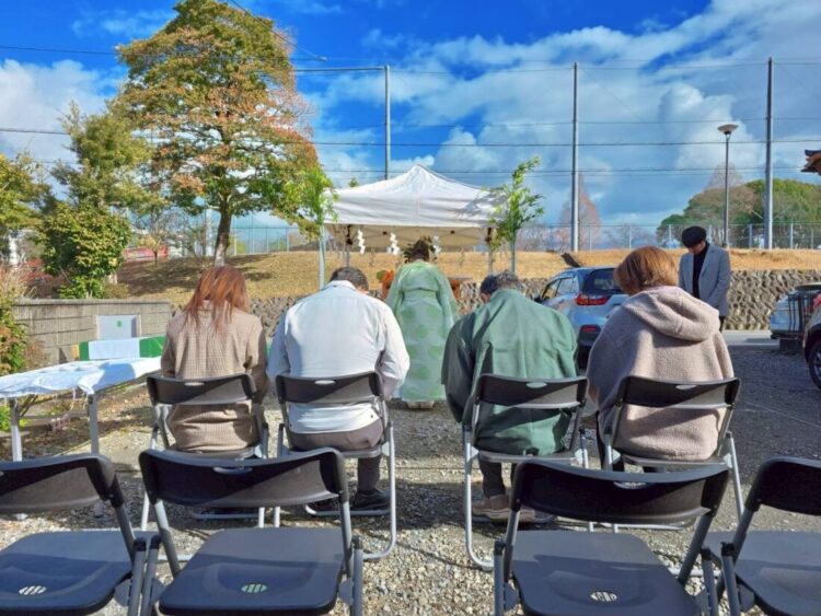 祝富士宮市W様地鎮祭：秋山