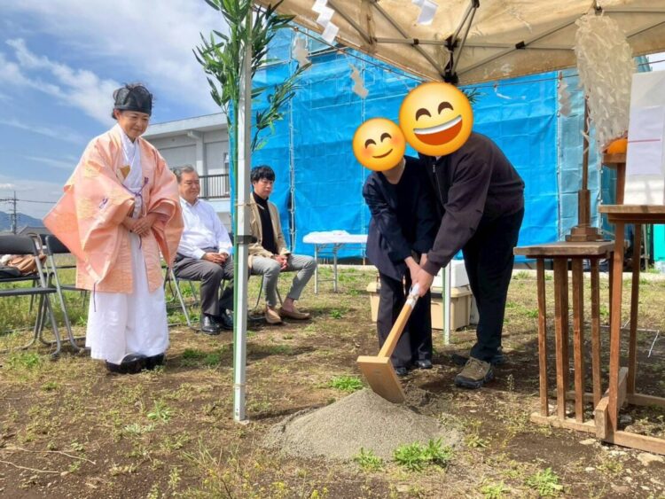 H様地鎮祭　♠櫻井
