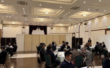 明友会合同懇親会：秋山